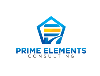 Prime Elements Consulting  logo design by bezalel