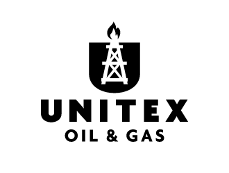 Unitex Oil & Gas logo design by akilis13