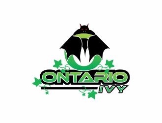 Ontario Ivy logo design by giphone