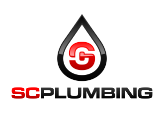 SC Plumbing logo design by mashoodpp
