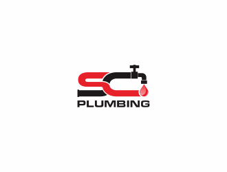SC Plumbing logo design by menanagan