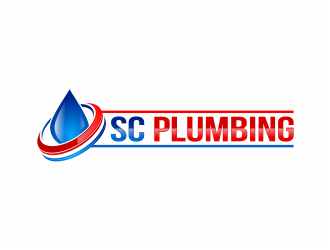 SC Plumbing logo design by mutafailan