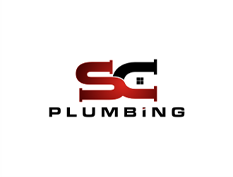 SC Plumbing logo design by sheilavalencia