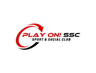 Play ON! SSC (Sport & Social Club) logo design by alby