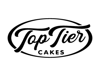 Top Tier Cakes logo design by jaize