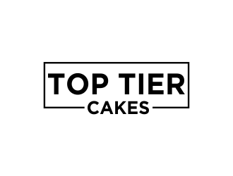 Top Tier Cakes logo design by Greenlight