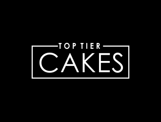 Top Tier Cakes logo design by giphone