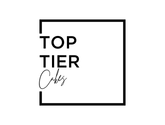 Top Tier Cakes logo design by afra_art