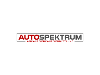 autoSpektrum - second row: Ankauf Verkauf Vermittlung logo design by tukangngaret