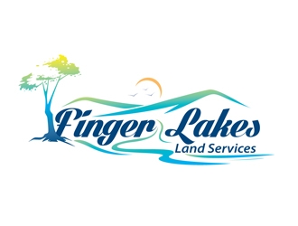Finger Lakes Land Services logo design by shere