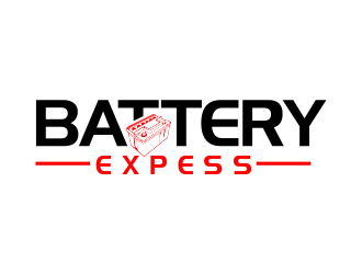 Battery Expess logo design by giphone
