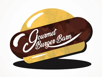 Gourmet Burger Barn logo design by melhak