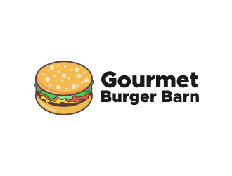 Gourmet Burger Barn logo design by Akli