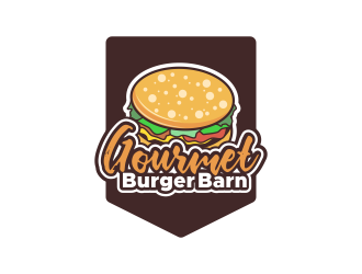 Gourmet Burger Barn logo design by Akli