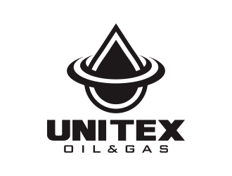Unitex Oil & Gas logo design by mercutanpasuar