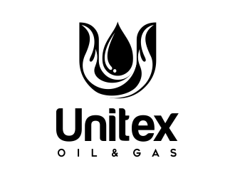 Unitex Oil & Gas logo design by AisRafa