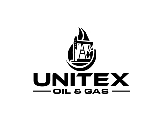 Unitex Oil & Gas logo design by MarkindDesign
