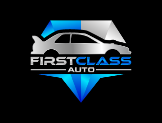 First Class Auto logo design by mhala