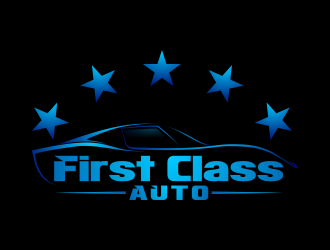 First Class Auto logo design by rykos