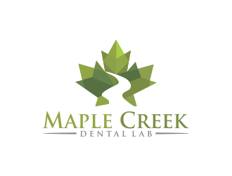 Maple Creek Dental Lab logo design by oke2angconcept