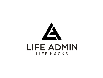 Life Admin Life Hacks logo design by aflah