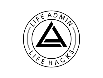 Life Admin Life Hacks logo design by IrvanB