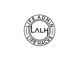 Life Admin Life Hacks logo design by johana