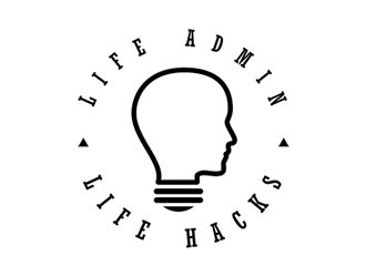 Life Admin Life Hacks logo design by Coolwanz