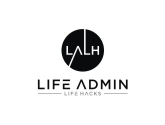 Life Admin Life Hacks logo design by Franky.