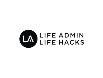 Life Admin Life Hacks logo design by Franky.