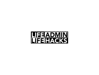 Life Admin Life Hacks logo design by veranoghusta