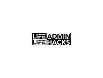 Life Admin Life Hacks logo design by veranoghusta
