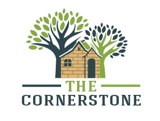 The Cornerstone logo design by shravya
