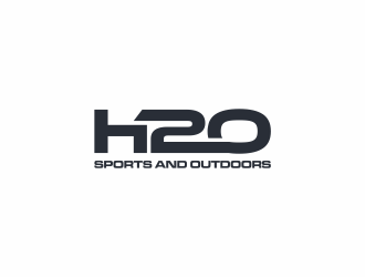 H2O Sports and Outdoors logo design by ammad