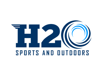 H2O Sports and Outdoors logo design by Coolwanz