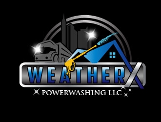 WeatherX Powerwashing LLC logo design by Muhammad_Abbas