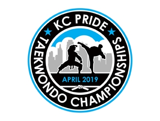 KC PRIDE Taekwondo Championships logo design by MAXR