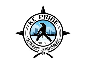 KC PRIDE Taekwondo Championships logo design by LogoInvent
