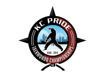 KC PRIDE Taekwondo Championships logo design by LogoInvent