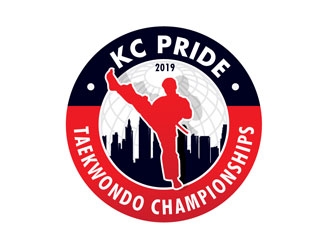 KC PRIDE Taekwondo Championships logo design by LogoInvent