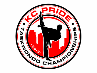 KC PRIDE Taekwondo Championships logo design by mutafailan