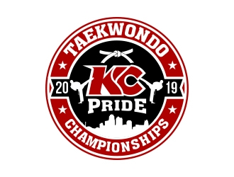 KC PRIDE Taekwondo Championships logo design by MarkindDesign