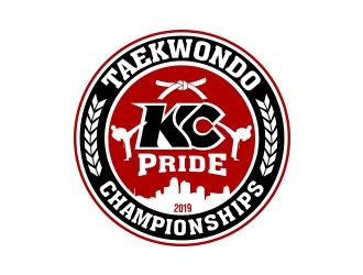KC PRIDE Taekwondo Championships logo design by MarkindDesign