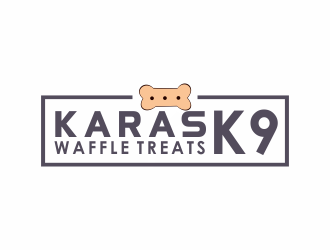 Karas K9 Waffle Treats logo design by giphone