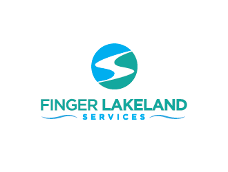 Finger Lakes Land Services logo design by fajarriza12