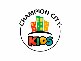 Champion City Kids logo design by giphone