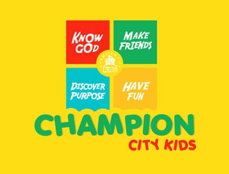 Champion City Kids logo design by LogoInvent