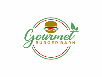 Gourmet Burger Barn logo design by haidar