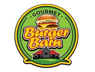 Gourmet Burger Barn logo design by shere