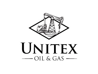 Unitex Oil & Gas logo design by ARALE